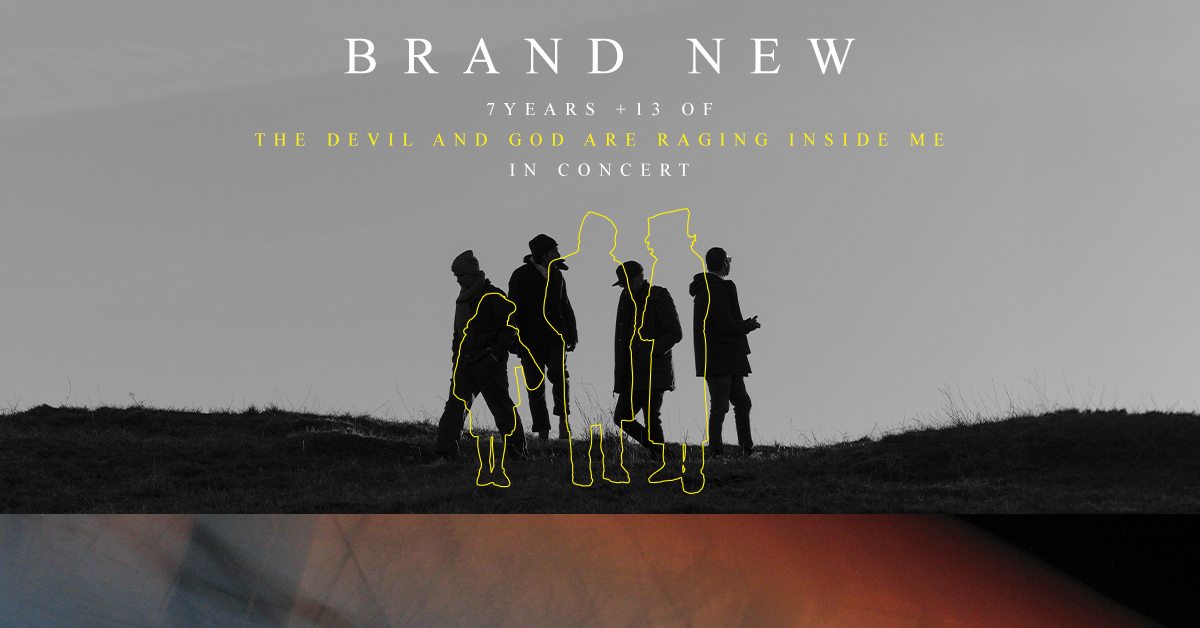 Brand New Tour Poster