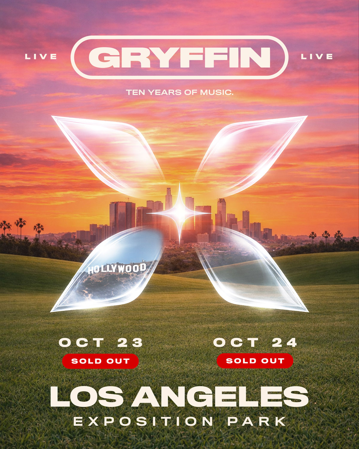 Gryffin event poster