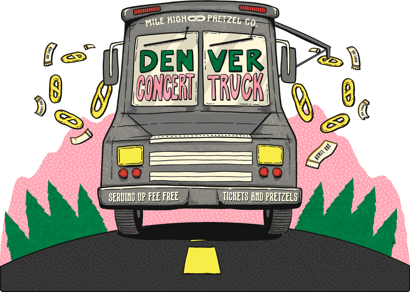 Concert Truck Graphic
