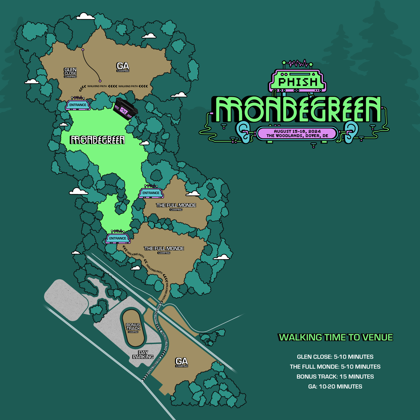 Woodlands Map