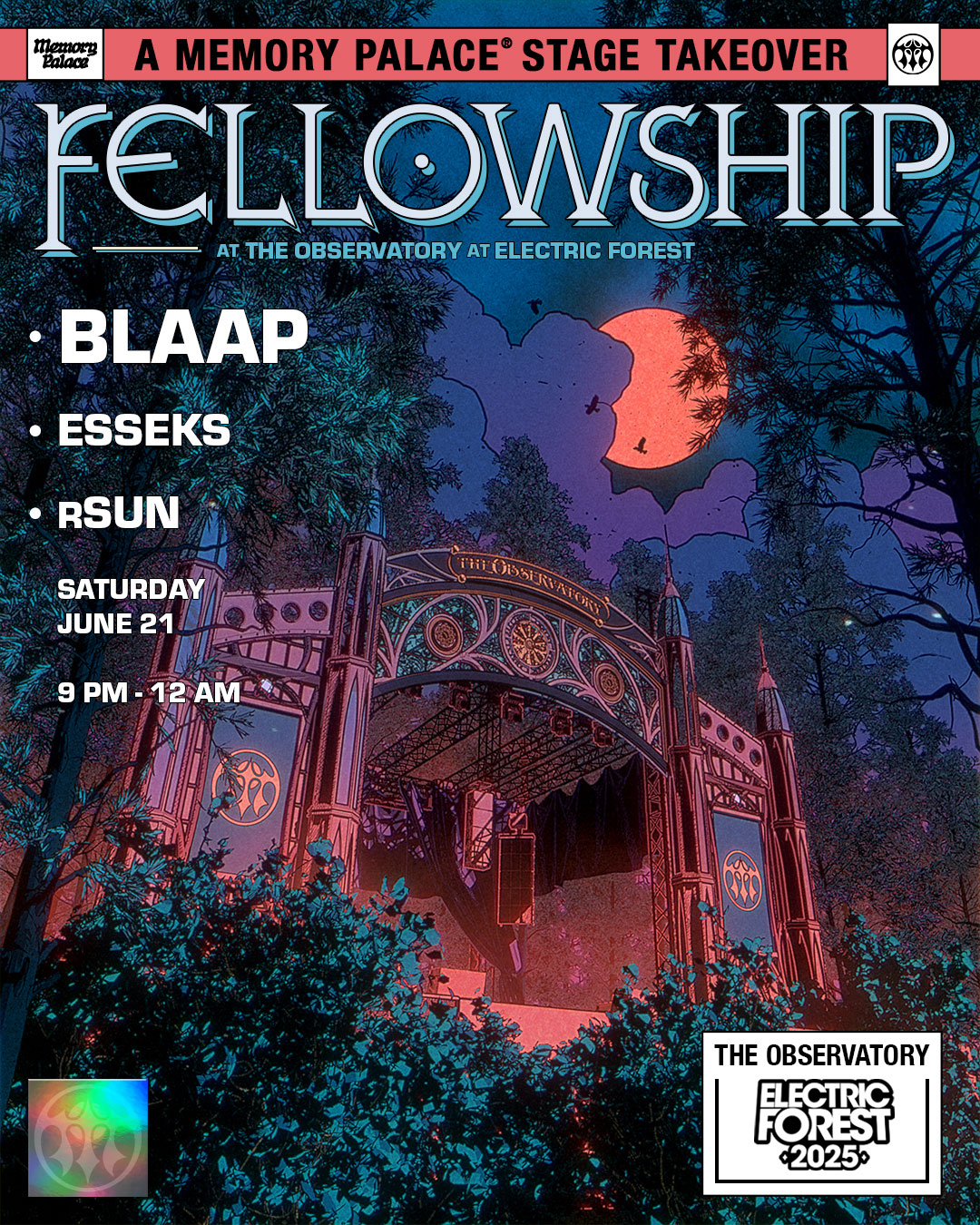Fellowship Lineup