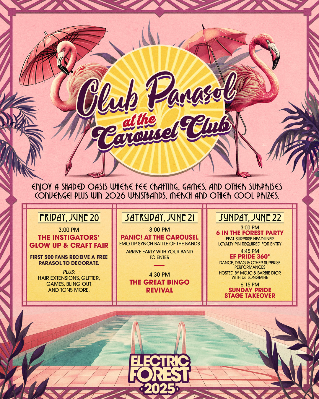 Club Parasol Lineup