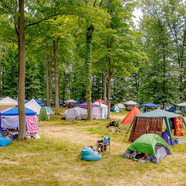 Camp gear and tents