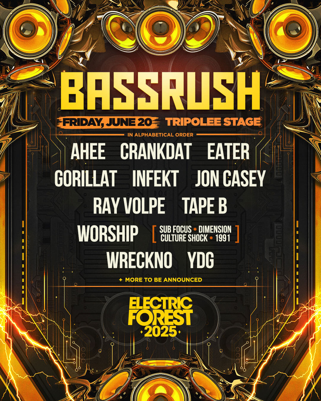 Bassrush Lineup