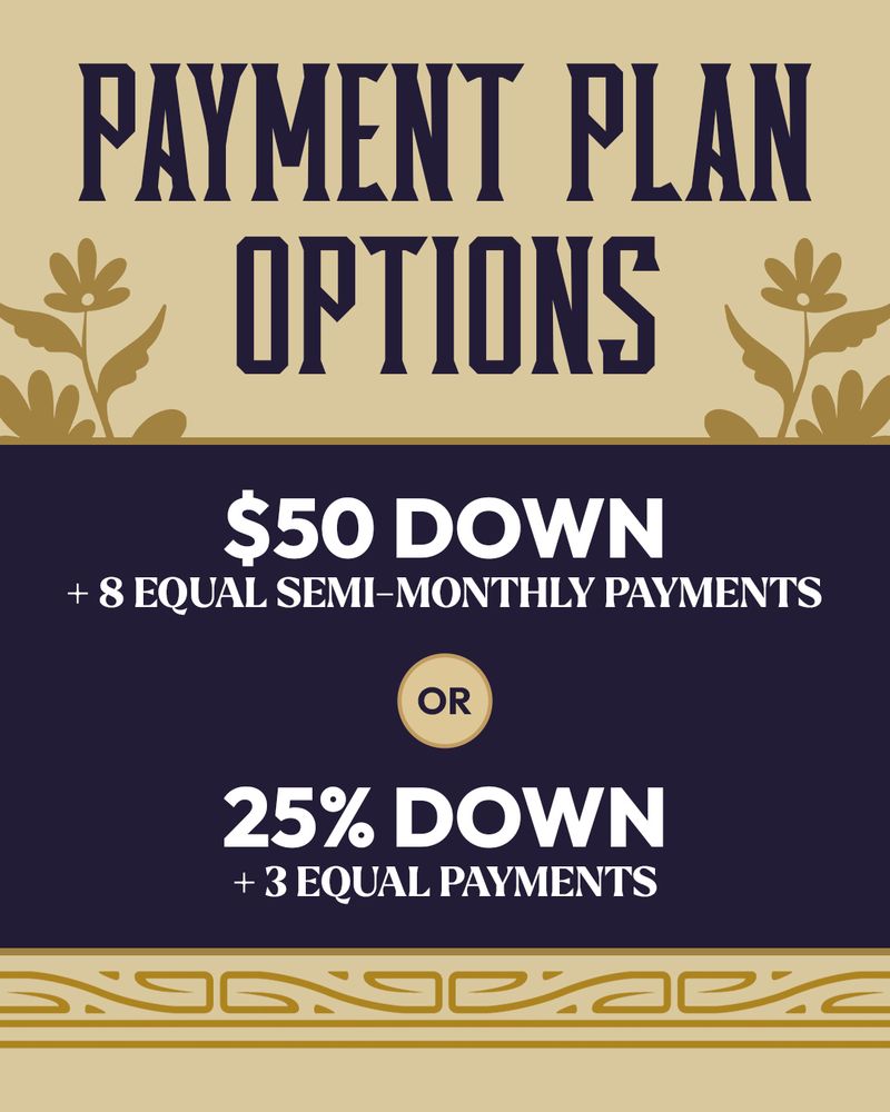 Payment Plan Poster
