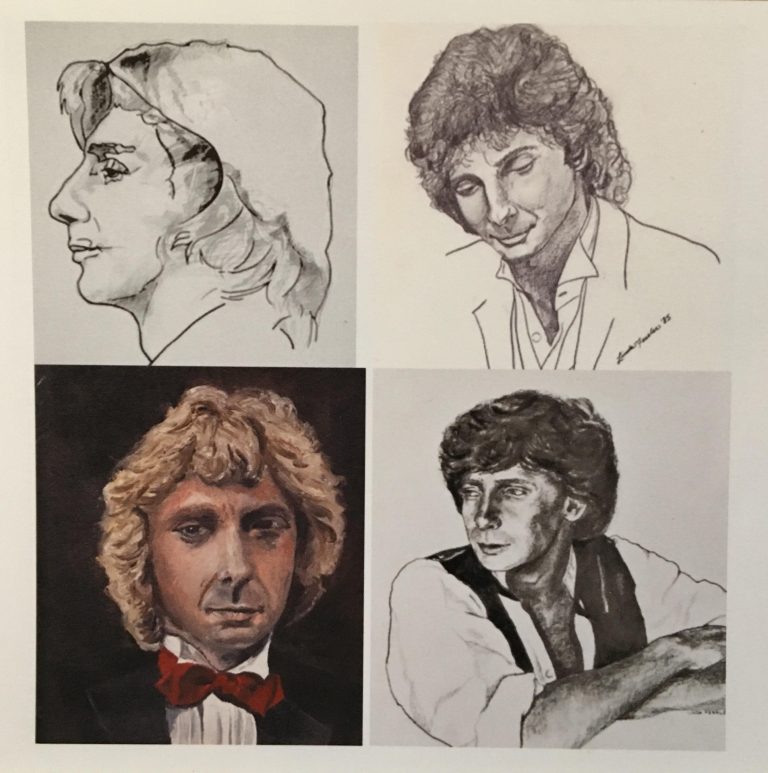 Barry Manilow drawings