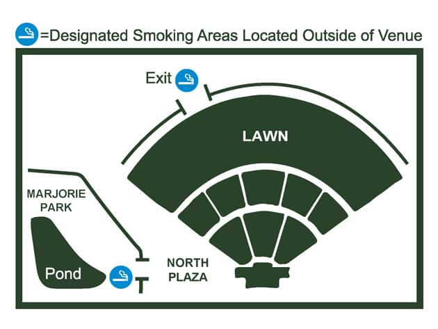 Designated Smoking Areas Map