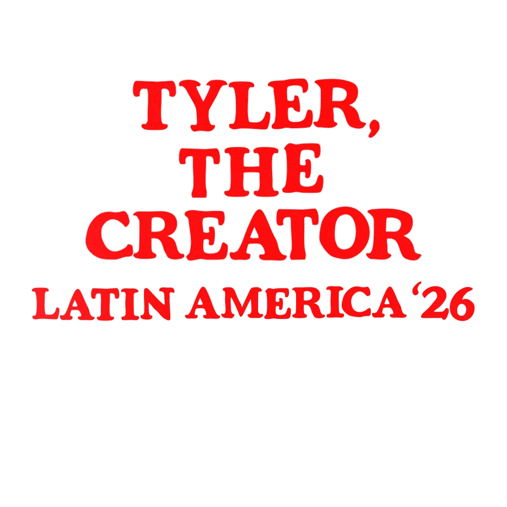 Tyler The Creator tour poster