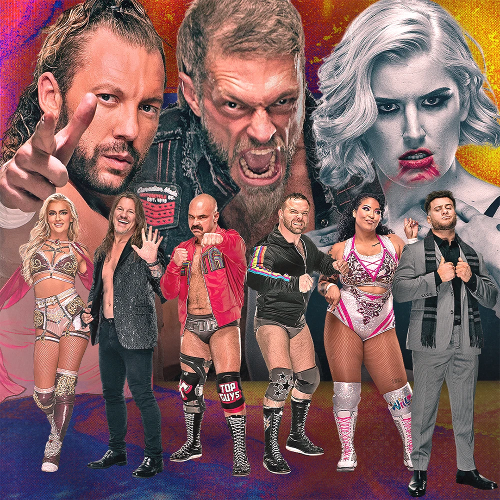 All Elite Wrestling (AEW) poster