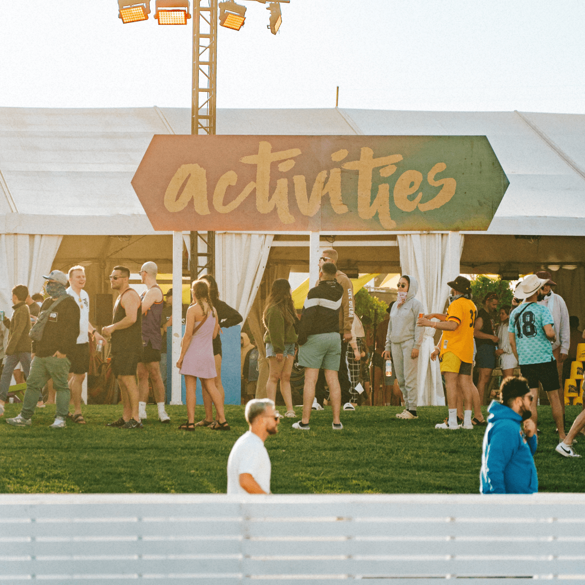Photo of Activities tent