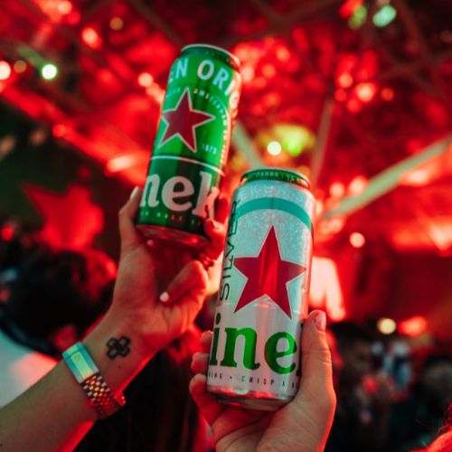 Heineken press photo