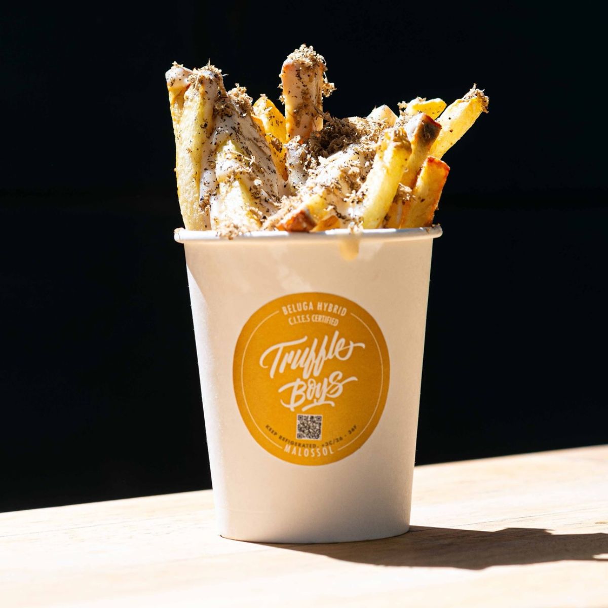 Truffle Boys fries