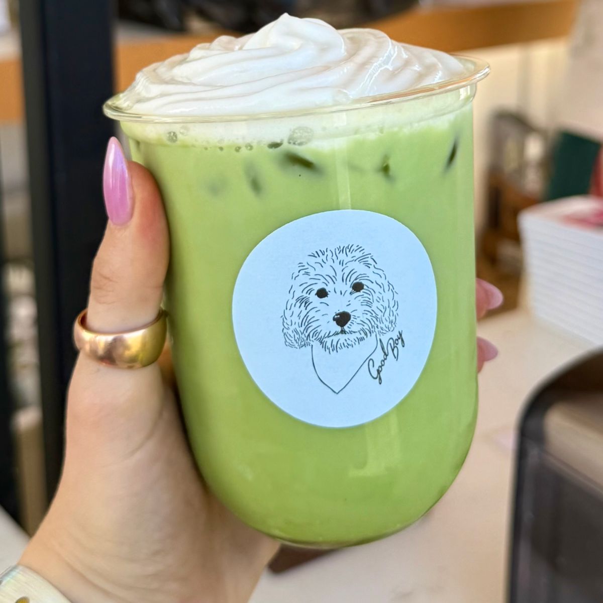 Monty's Matcha Good Boy logo