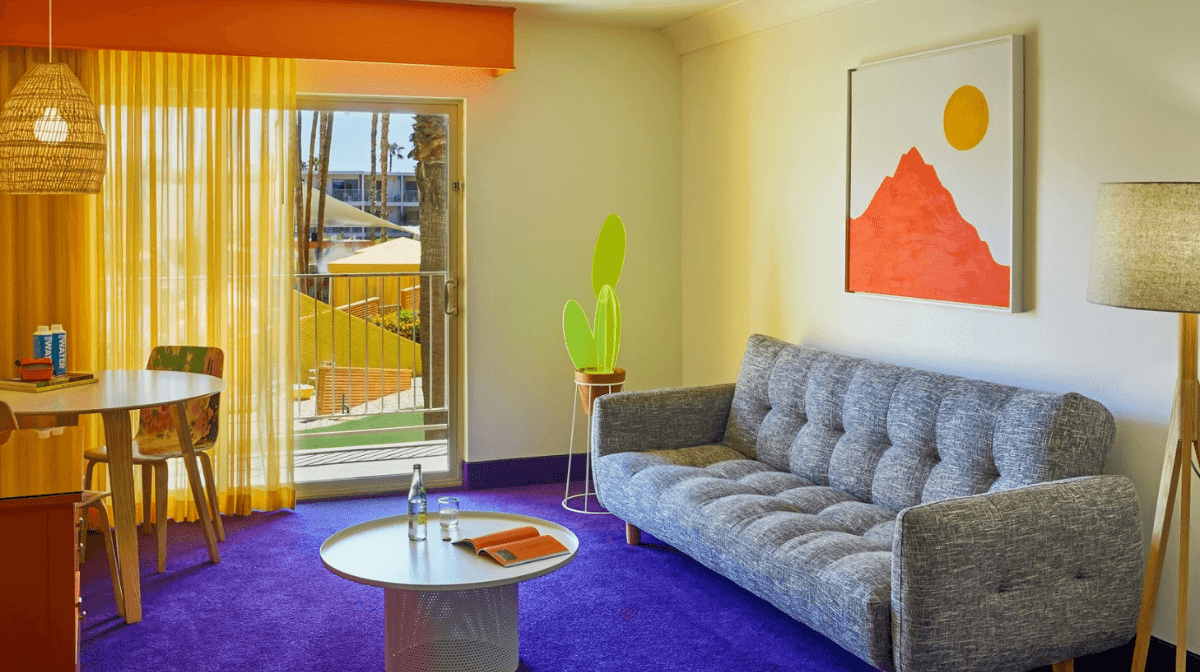 Two Bedroom Poolside Patio Suite