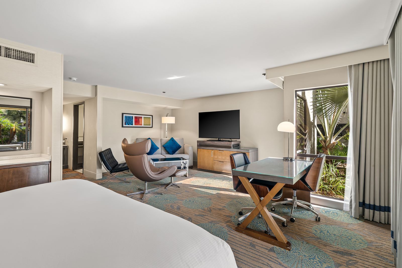 Junior Suite at the Hilton