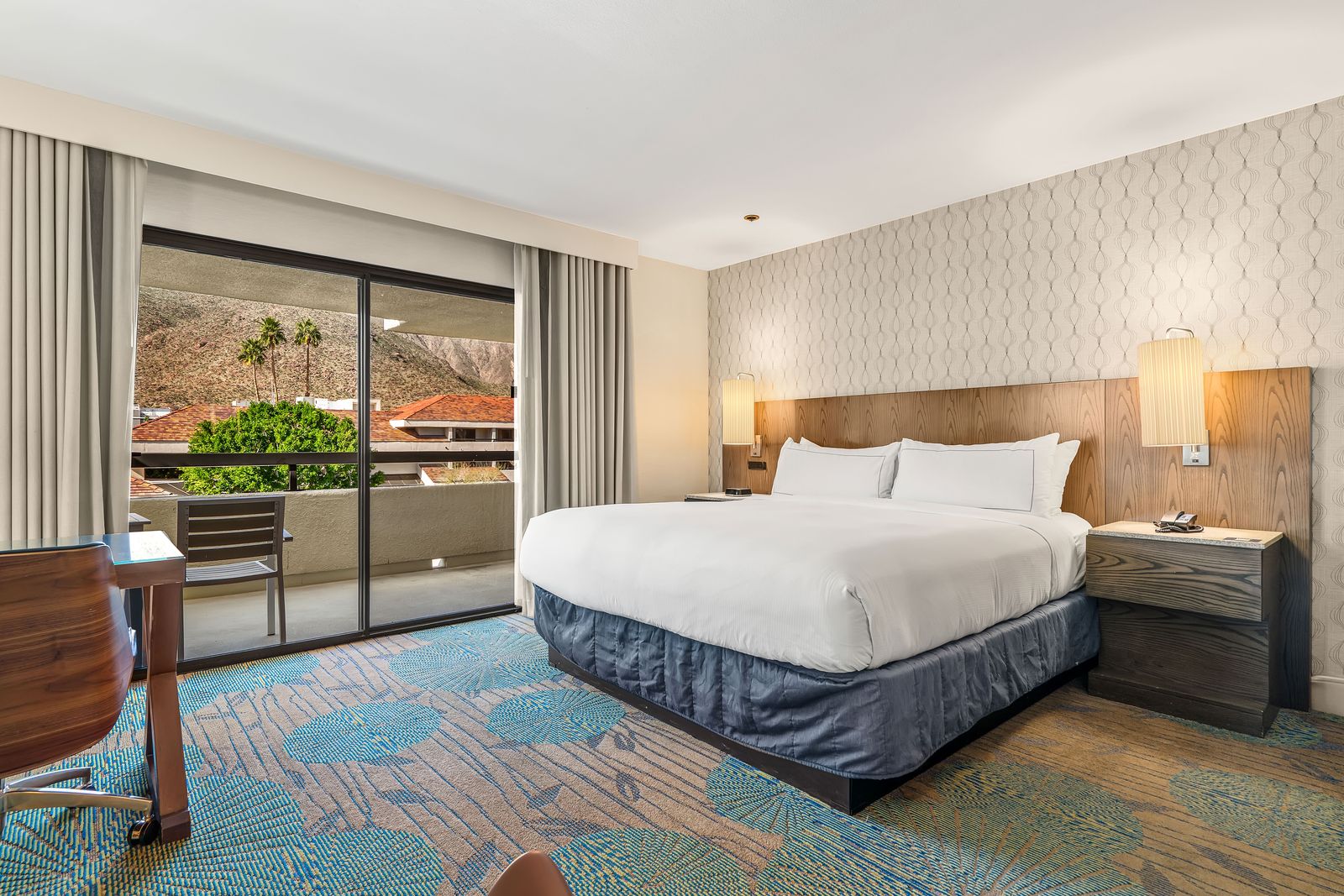 Junior Suite Pool Facing Balcony at the Hilton