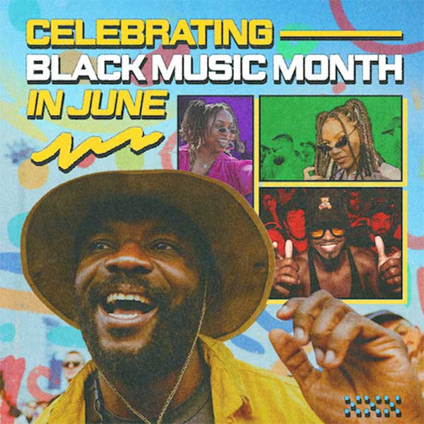 Celebrating Black Music Month playlist cover