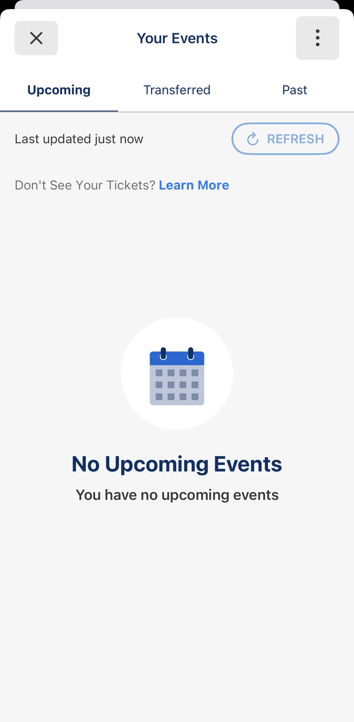 Festival App Register Completion