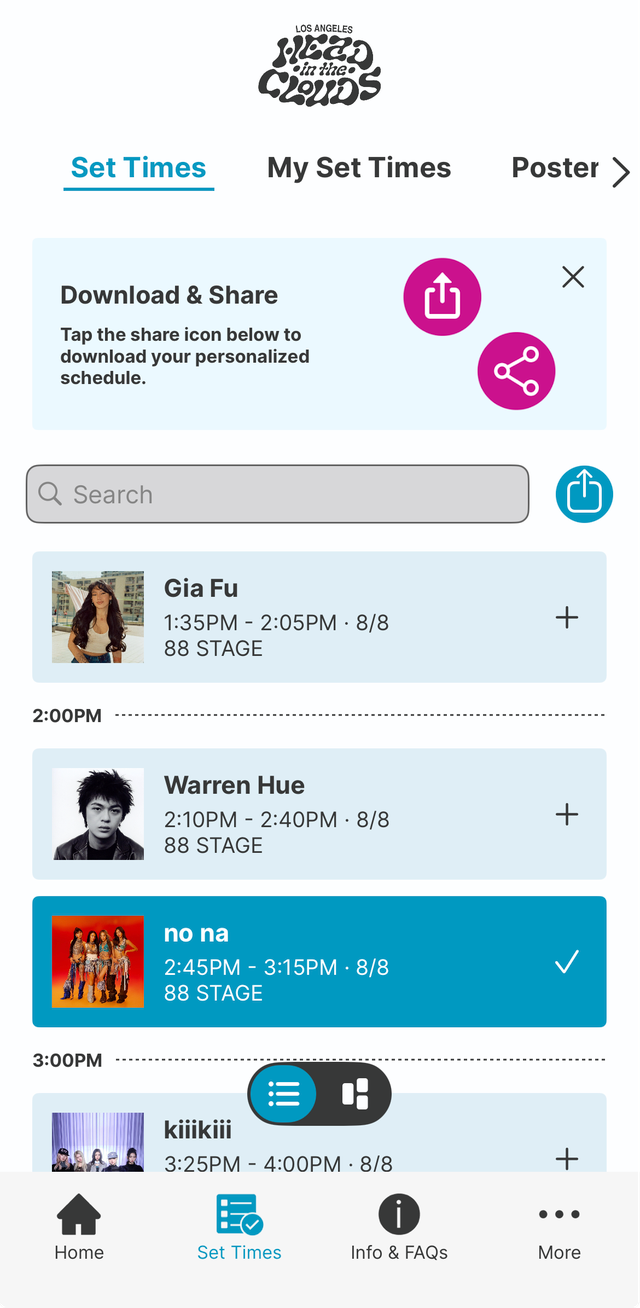 Festival App Register Page