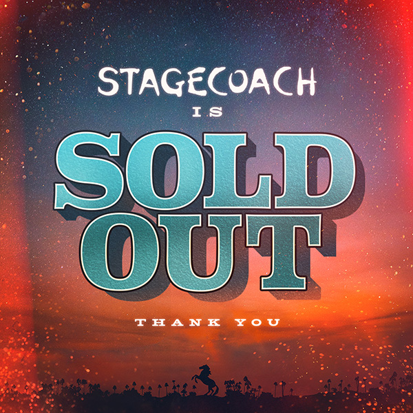 Stagecoach Sold Out graphic
