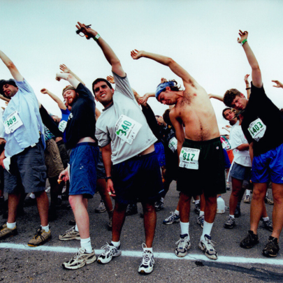 People Stretching