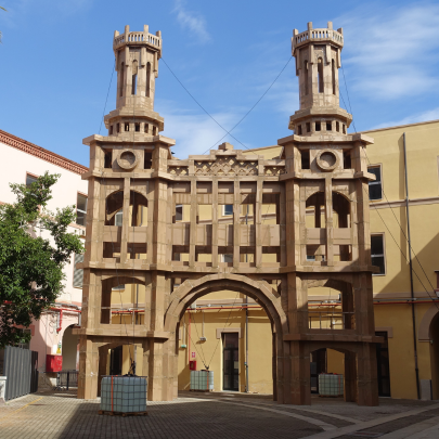 Archway Made of Cardboard