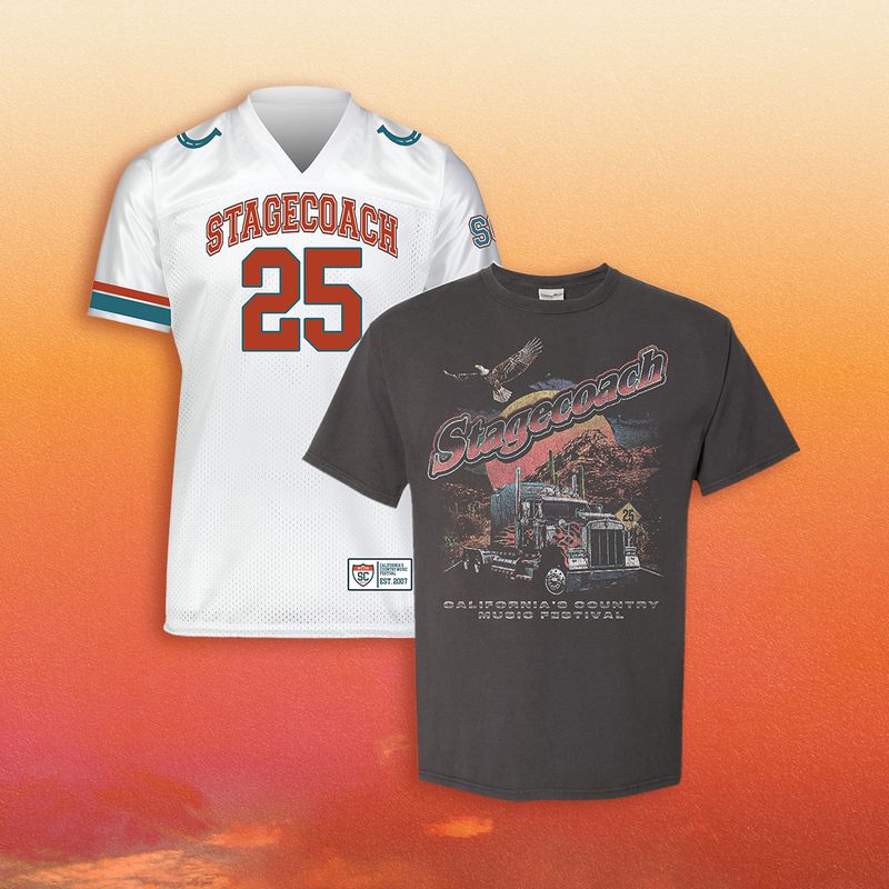 Limited Edition Stagecoach 2025 Lineup Tee