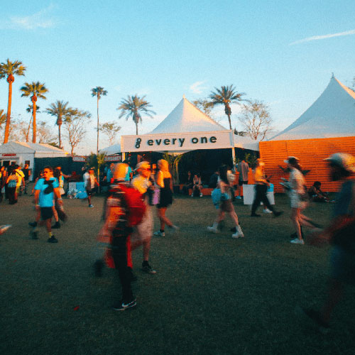 every one tent during day