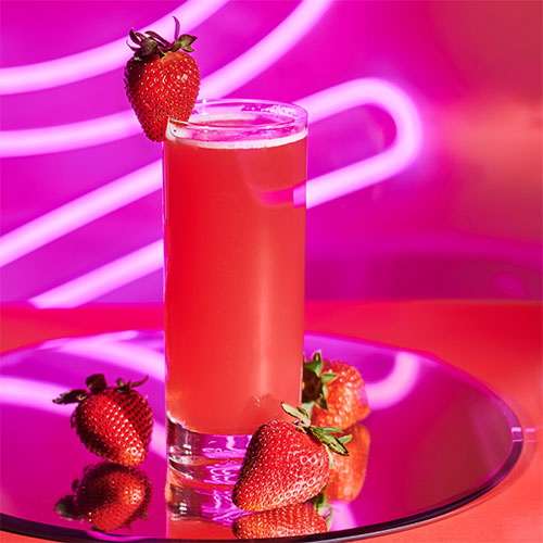 strawberry cocktail photo