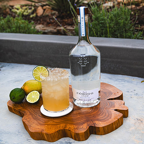 Codigo tequila and margarita