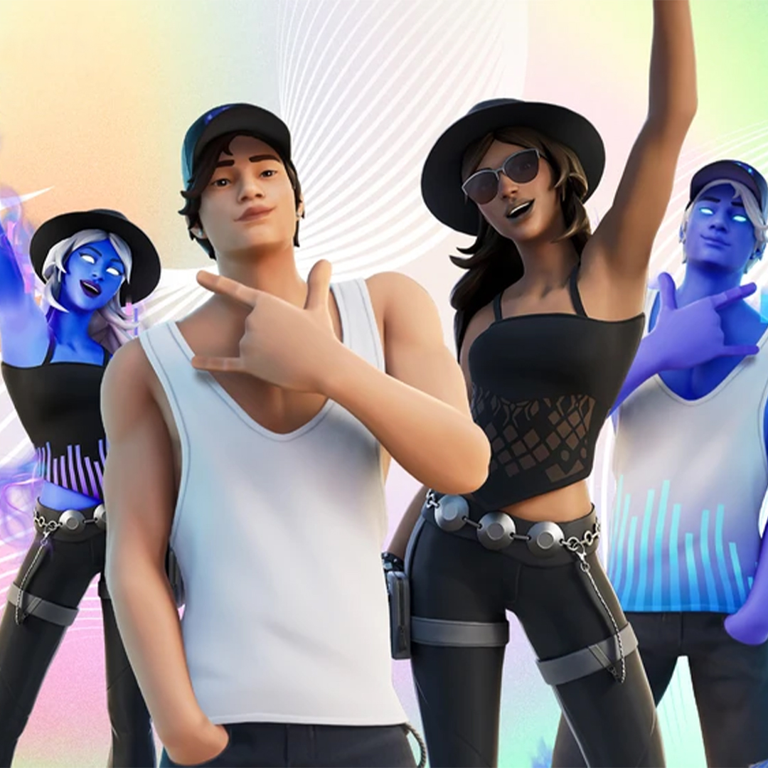 Coachella fans in Fortnite image