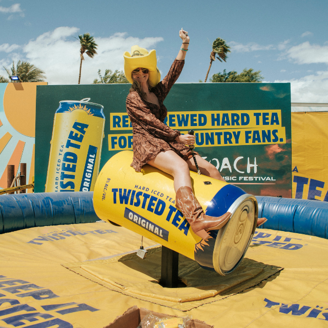 Twisted Tea Bull Ride