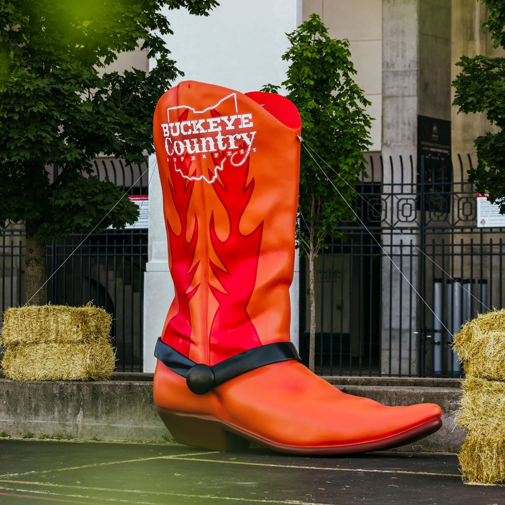 Big red boot
