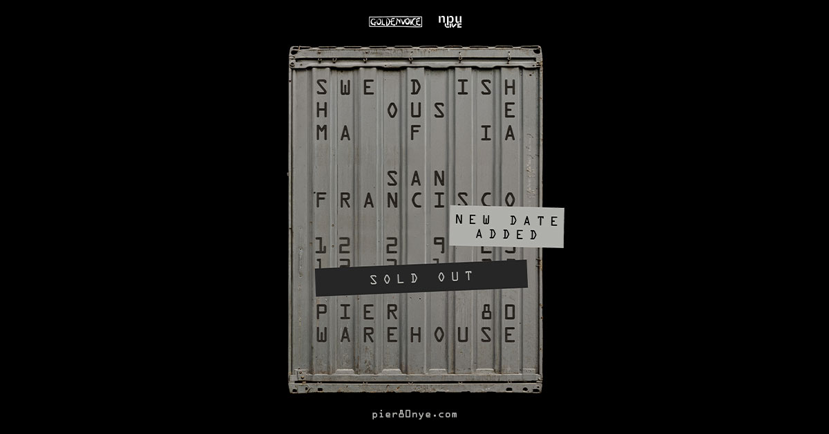 Swedish House Mafia Flyer