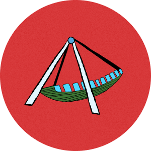 Amusement park ride icon