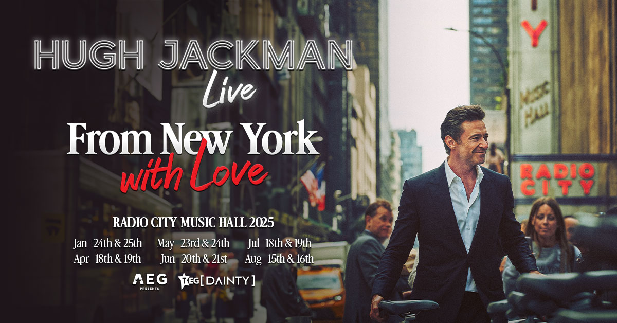 Hugh Jackman Residency Header