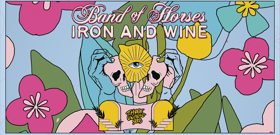 Band of horses & iron and wine photo