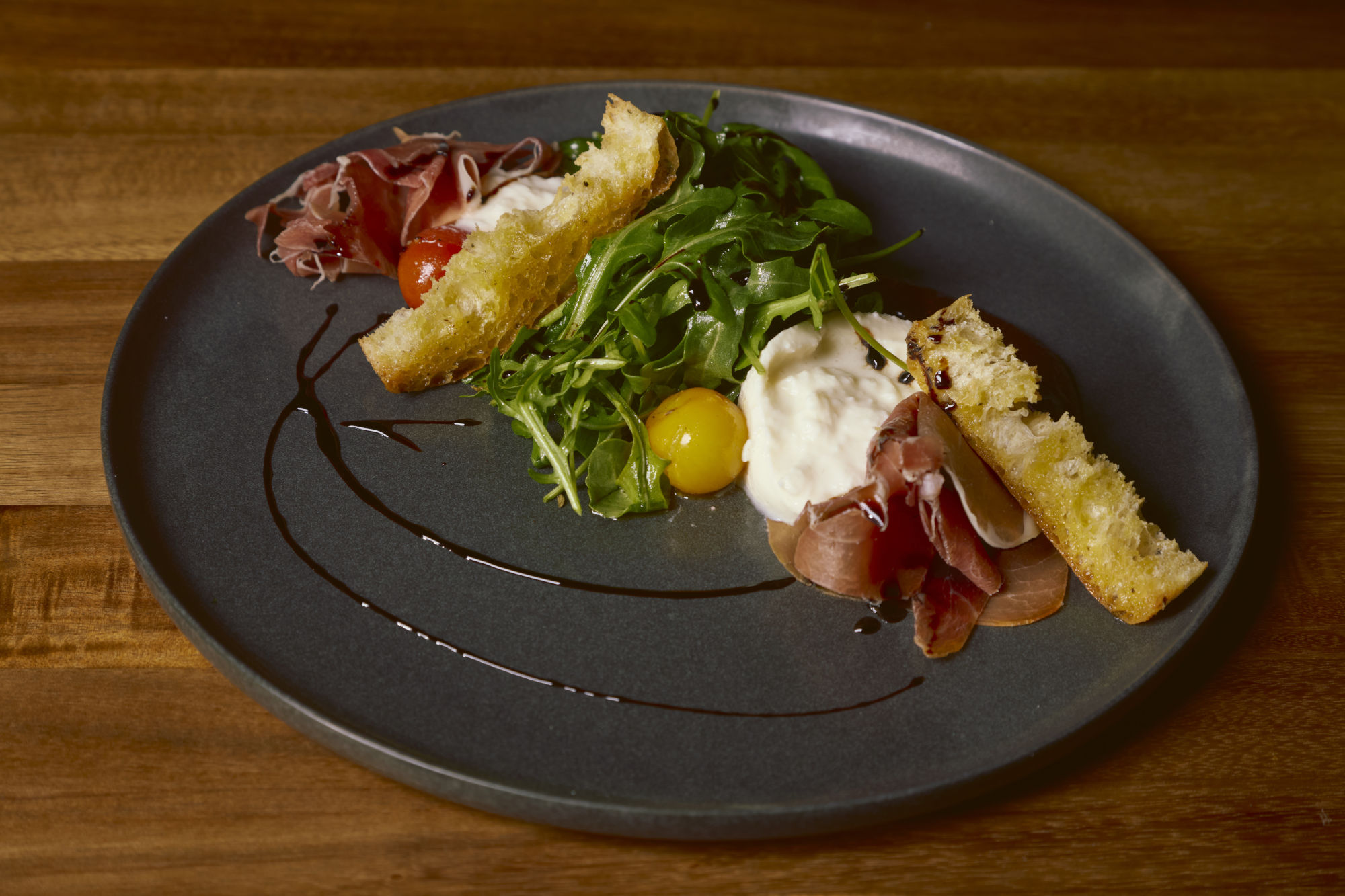 Confit Tomatoes & Burrata