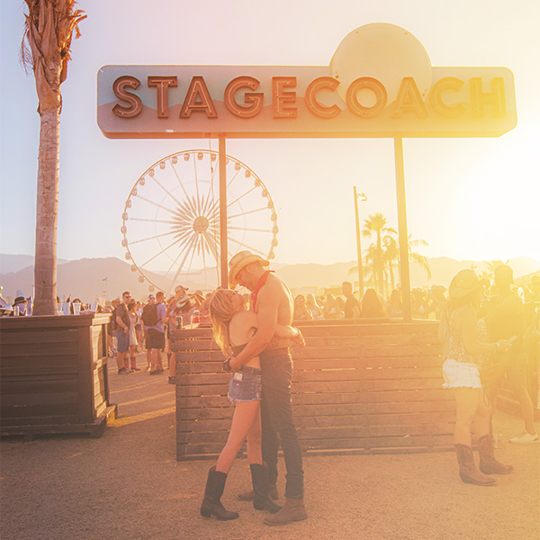 Couple at Stagecoach