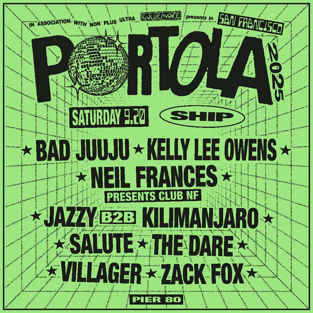 Ship Tent Saturday Lineup