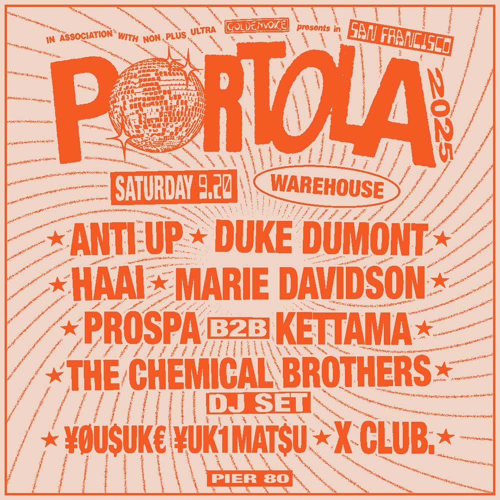 Warehouse Saturday Lineup