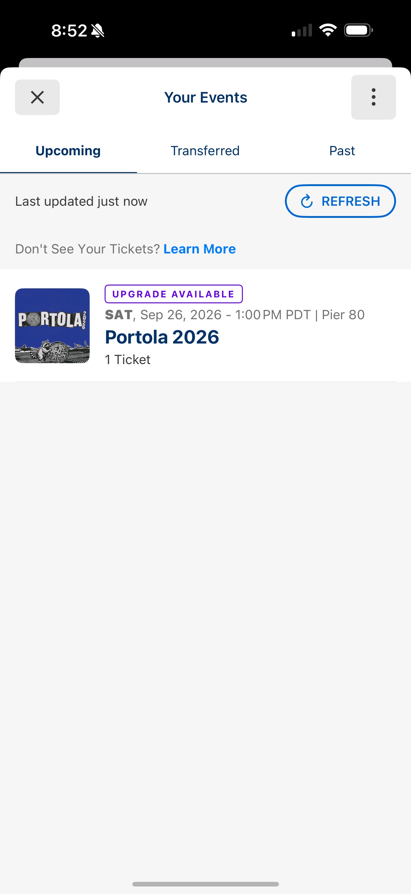 Festival App Register Completion