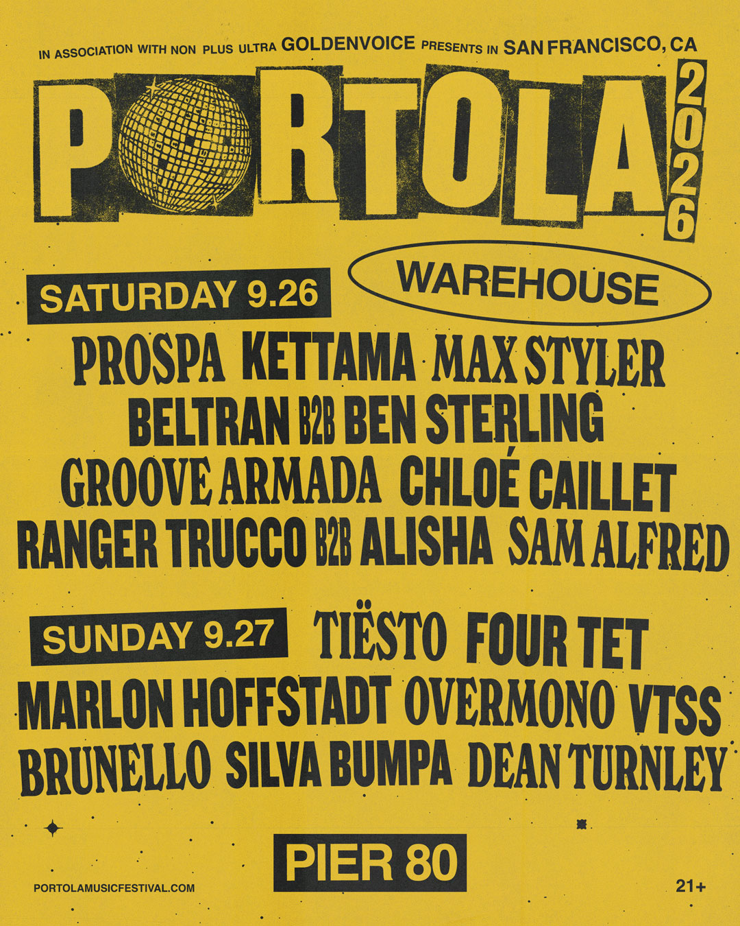 Warehouse Lineup
