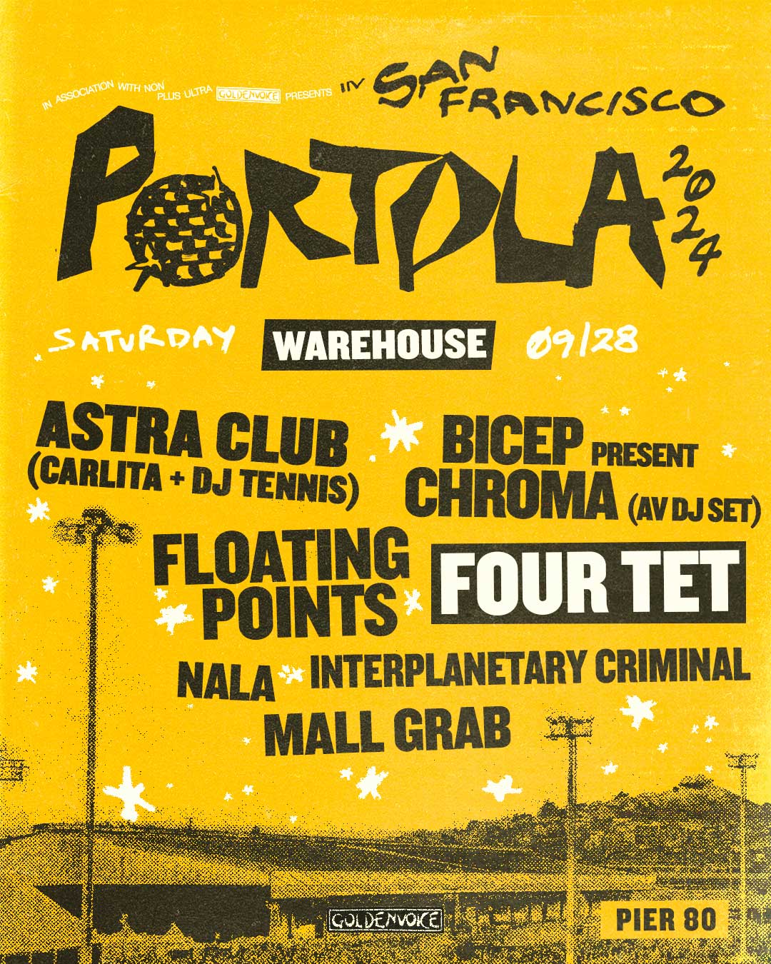 Warehouse Saturday Poster