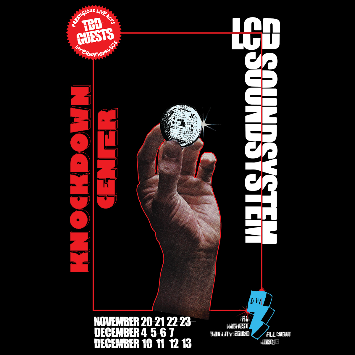 LCD Soundsystem Poster