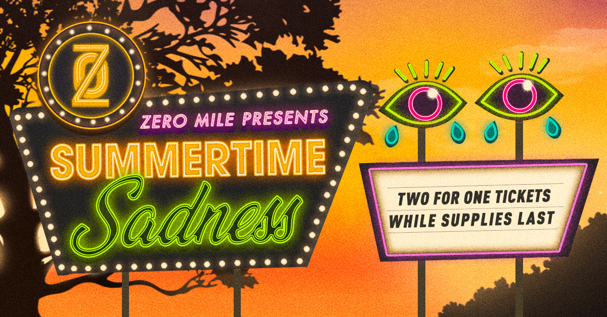 Zero Mile Summer Sale Admat