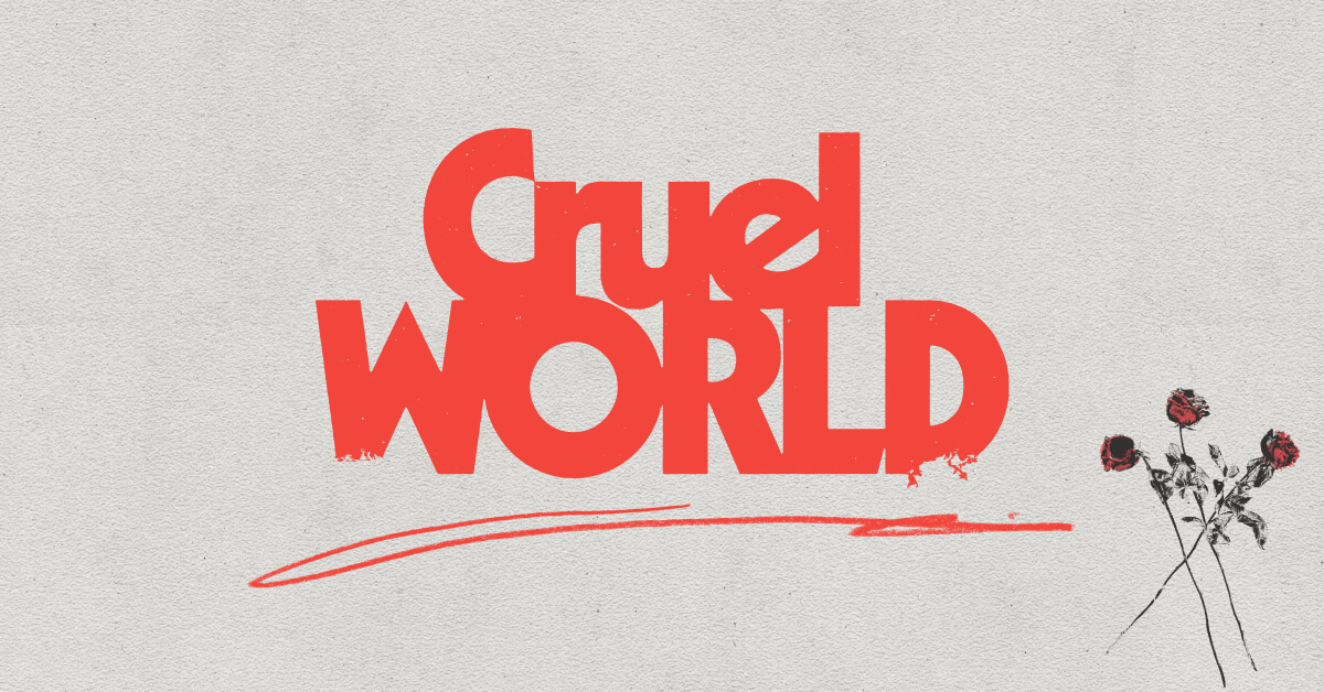 Cruel World Festival on X: The back patches on my jacket vs the back  patches underneath  / X