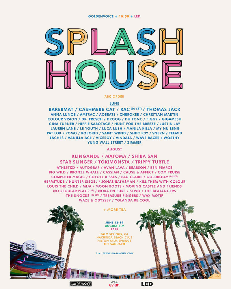 Splash House 2015 poster