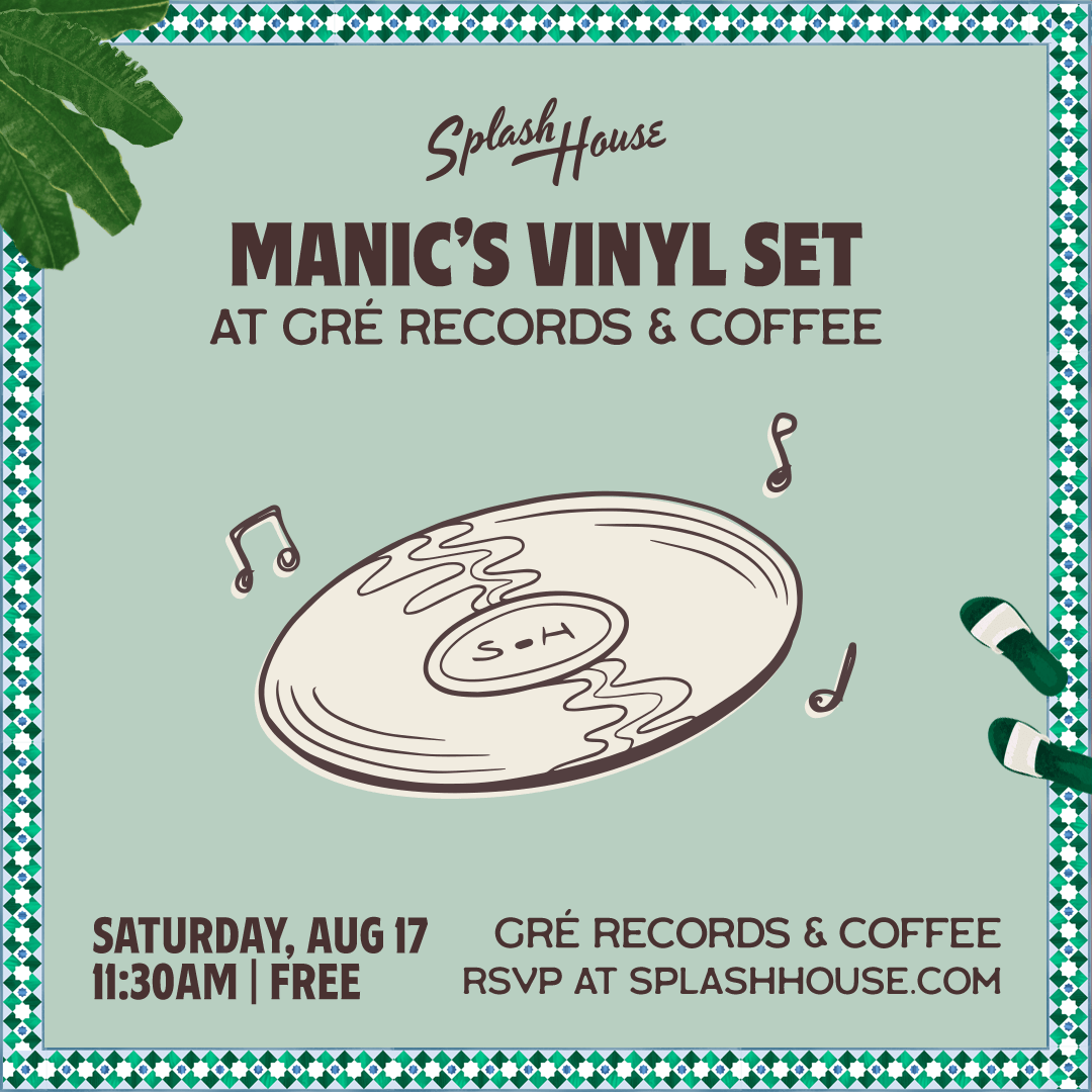 Manic's Vinyl Set Poster