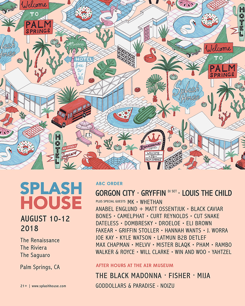 Splash House 2018 Weekend 2 poster